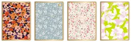 zeszyt-a5-kwiaty-w-kratke-komplet-8szt-metallic-floral-60k-interdruk