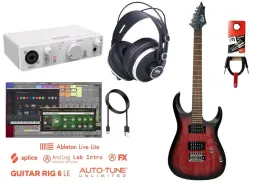 zestaw-do-nagrywania-gitary-recording-guitar-interfejs-sluchawki
