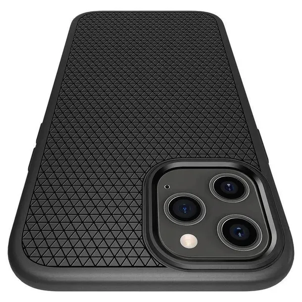 spigen-liquid-air-etui-do-iphone-12-pro-iphone-12-matte-black-stan-nowy-funkcje-ladowanie-indukcyjne-pochlanianie-wstrzasow