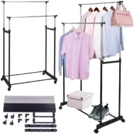 duzy-wieszak-na-kolkach-stojak-na-ubrania-podwojny-garderoba-na-buty-metal