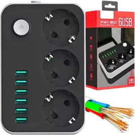 przedluzacz-listwa-zasilajaca-3-gniazda-6-usb-mini-listwa-6-usb-3-gniazda