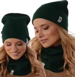czapka-z-kominem-damski-komplet-polski-producenta-szalik-tuba-beanie