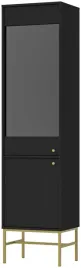 czarna-witryna-207-cm-avila-wysoka-stelaz-metalowe-uchwyty-i-nozki-salon