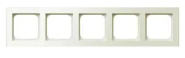 ramka-pieciokrotna-polmark-ecru-r-5q-typ1645-ip20-kremowa