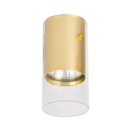 lampa-oprawa-sufitowa-punktowa-zlota-przezroczysta-tuba-spot-milagro
