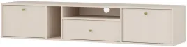 bezowa-szafka-rtv-180-cm-avila-wiszaca-pod-telewizor-zlote-uchwyty-metalowe