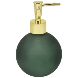 zielony-dozownik-do-mydla-elegenacki-zlota-pompka-okragly-lazienkowy-400ml