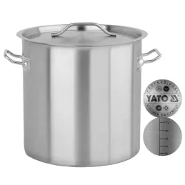 yato-garnek-wysoki-stalowy-21l-30cm-indukcja-z-pokrywka-z-podzialka-30x30cm