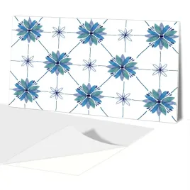 panele-pcv-samoprzylepne-na-sciane-wzor-kwiatowe-ornamenty-blue-120x60-cm
