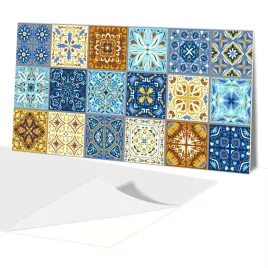 panele-pcv-samoprzylepne-na-sciane-wzor-azulejo-ornament-100x50-cm