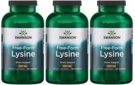 3-x-swanson-free-form-lysine-l-lizyna-500mg-300-kaps-wzmacnia-uklad-sercowy