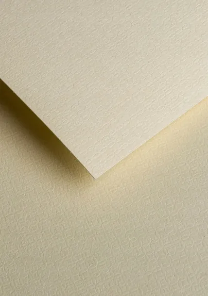 Papier ozdobny A4 Iluzja kremowy 230g/m2 20 ark