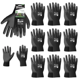 10-par-rekawice-ochronne-pure-black-powlekane-poliuretan-rozmiar-9-l