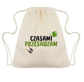 worek-plecak-bezowy-czasami-przesadzam-zabawne-wzory