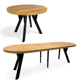 stol-duzy-okragly-czarne-nogi-drewno-dab-craft-o90-rozkladany-do-240cm