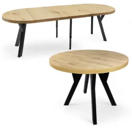 stol-duzy-okragly-czarny-dab-artisan-o90-rozkladany-do-240cm