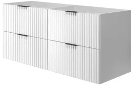 biala-wiszaca-szafka-lazienkowa-pod-umywalke-120-cm-ryflowane-szuflady-mdf
