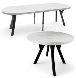 stol-duzy-okragly-czarne-nogi-drewno-marmur-bialy-o90-rozkladany-do-240-cm
