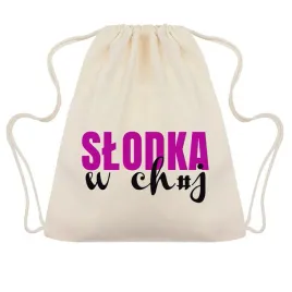 worek-plecak-bezowy-slodka-w-chj-zabawne-wzory