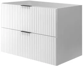 biala-wiszaca-szafka-lazienkowa-pod-umywalke-80-cm-ryflowana-2-szuflady-mdf