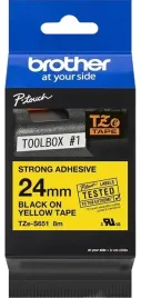 tasma-brother-tze-s651-24mm-x-8m-zolta-mocny-klej