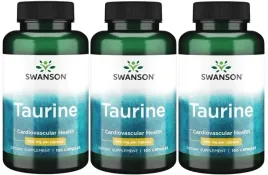 3-x-swanson-taurine-tauryna-500mg-100-kaps-procesy-poznawcze-poziom-cukru