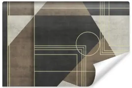 fototapeta-do-salonu-abstrakcja-wzor-geometryczny-beton-mural-450x300