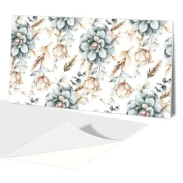 panele-pcv-samoprzylepne-na-sciane-wzor-malowane-kwiaty-piwionie-120x60-cm