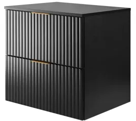 czarna-wiszaca-szafka-lazienkowa-pod-umywalke-60-cm-blat-ryflowana-mdf