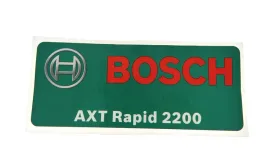 bosch-tabliczka-firmy-do-krajarki-axt-rapid-2200-2609001926