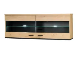witryna-wiszaca-121cm-kolekcja-john-dab-lefaks-czarny
