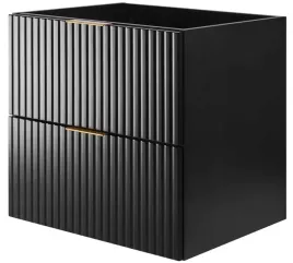 czarna-wiszaca-szafka-lazienkowa-pod-umywalke-60-cm-ryflowana-2-szuflady