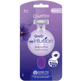 3x-maszynka-do-golenia-wilkinson-quattro-my-intuition-smooth-violet-blooms