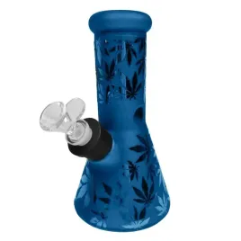 fajka-wodna-szklana-high-fly-bongo-lodowe-si-blue-leaves-20cm
