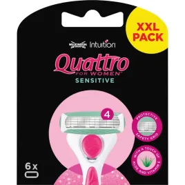 6x-wklady-nozyki-wilkinson-quattro-for-women-sensitive