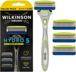zestaw-do-golenia-wilkinson-hydro-5-sensitive-hydrating-4x-wklady-raczka