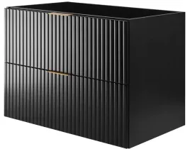 czarna-wiszaca-szafka-lazienkowa-pod-umywalke-80-cm-ryflowana-2-szuflady