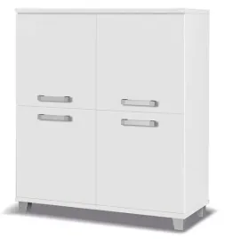 komoda-4-drzwi-100cm-bialy-mat-system-x4