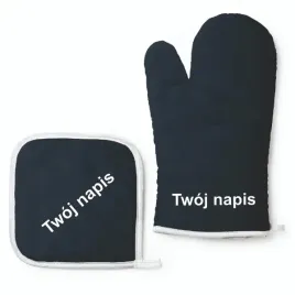 zestaw-rekawica-kuchenna-z-lapka-granatowa-z-twoim-napisem