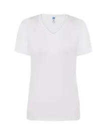 t-shirt-damski-bialy-dekolt-w-serek-roz-s