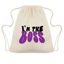 worek-plecak-bezowy-the-boss-zabawne-wzory