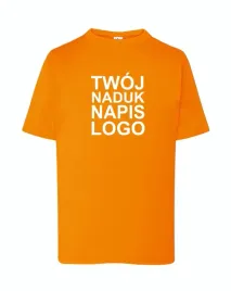 dziecieca-koszulka-t-shirt-z-twoim-napisem-nadrukiem-logo-pomaranczowa12-14