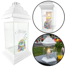 lampion-wielkanocny-szklany-bialy-teczowe-jajko-alleluja