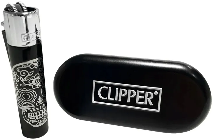 Zapalniczka CLIPPER CMP11R Metal Mexican Silver