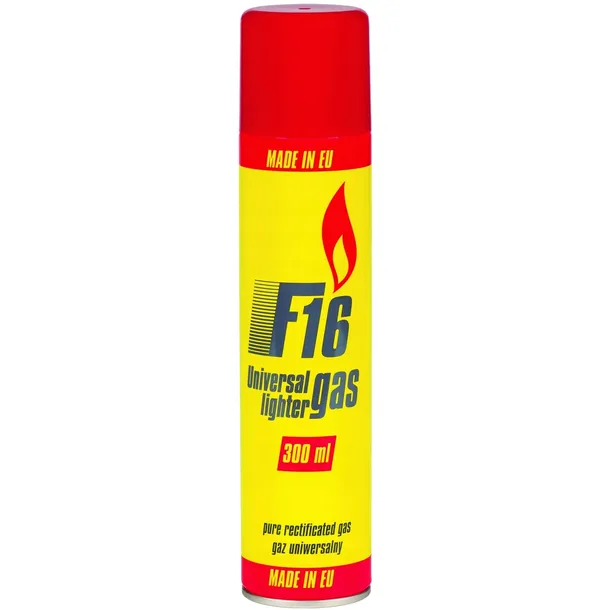 Gaz F16 300ml do Napełniania Zapalniczek Zapalarki Palnika