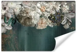 fototapeta-do-salonu-kwiaty-piwonie-styl-vintage-abstrakcja-450x300