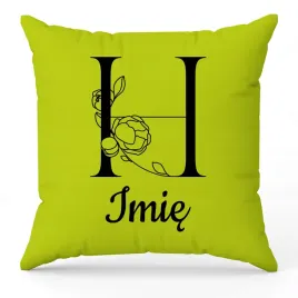 poduszka-twoje-imie-monogram-litera-h-zielony-na-prezent-wzory
