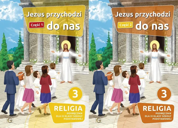 Religia klasa 3 Jezus przychodzi do nas Podręcznik z ćwiczeniami cz. 1 i 2