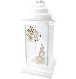 znicz-kapliczka-szklany-bialy-lampion-ozdobny-na-swieta-z-dzwoneczkiem-31cm