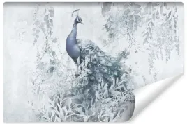 fototapeta-do-sypialni-abstrakcja-liscie-beton-paw-mural-450x300